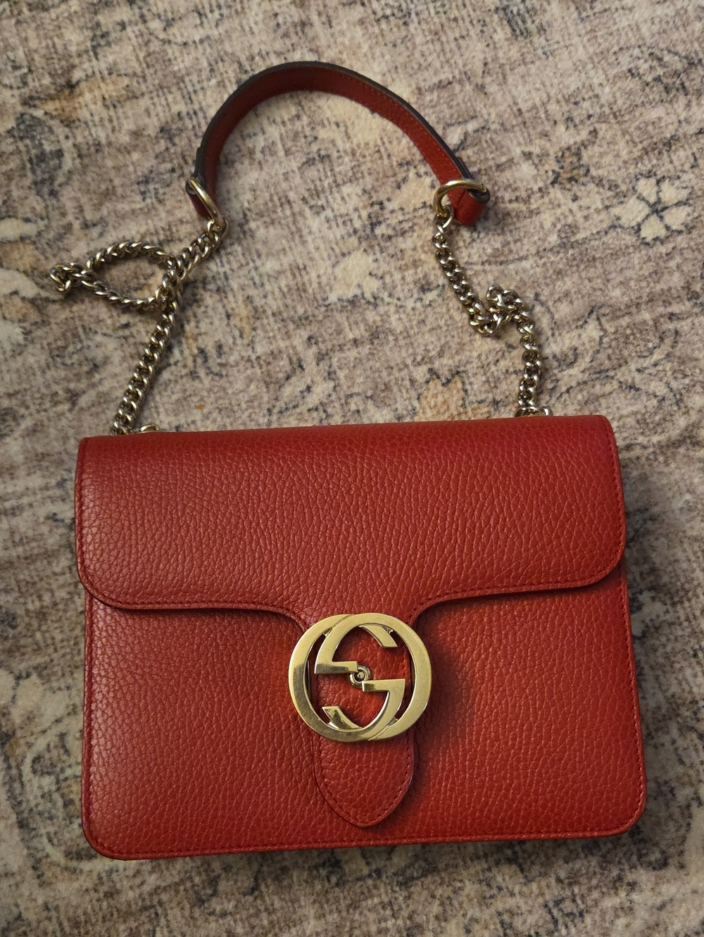 Gucci Dollar Interlocking G Shoulder Bag